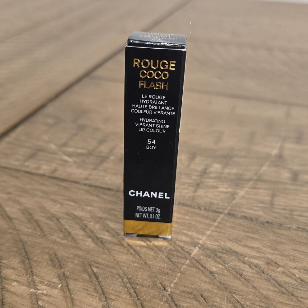 CHANEL Rouge Coco Flash #54 BOY Hydrating Vibrant Shine Lip Colour Color Stick